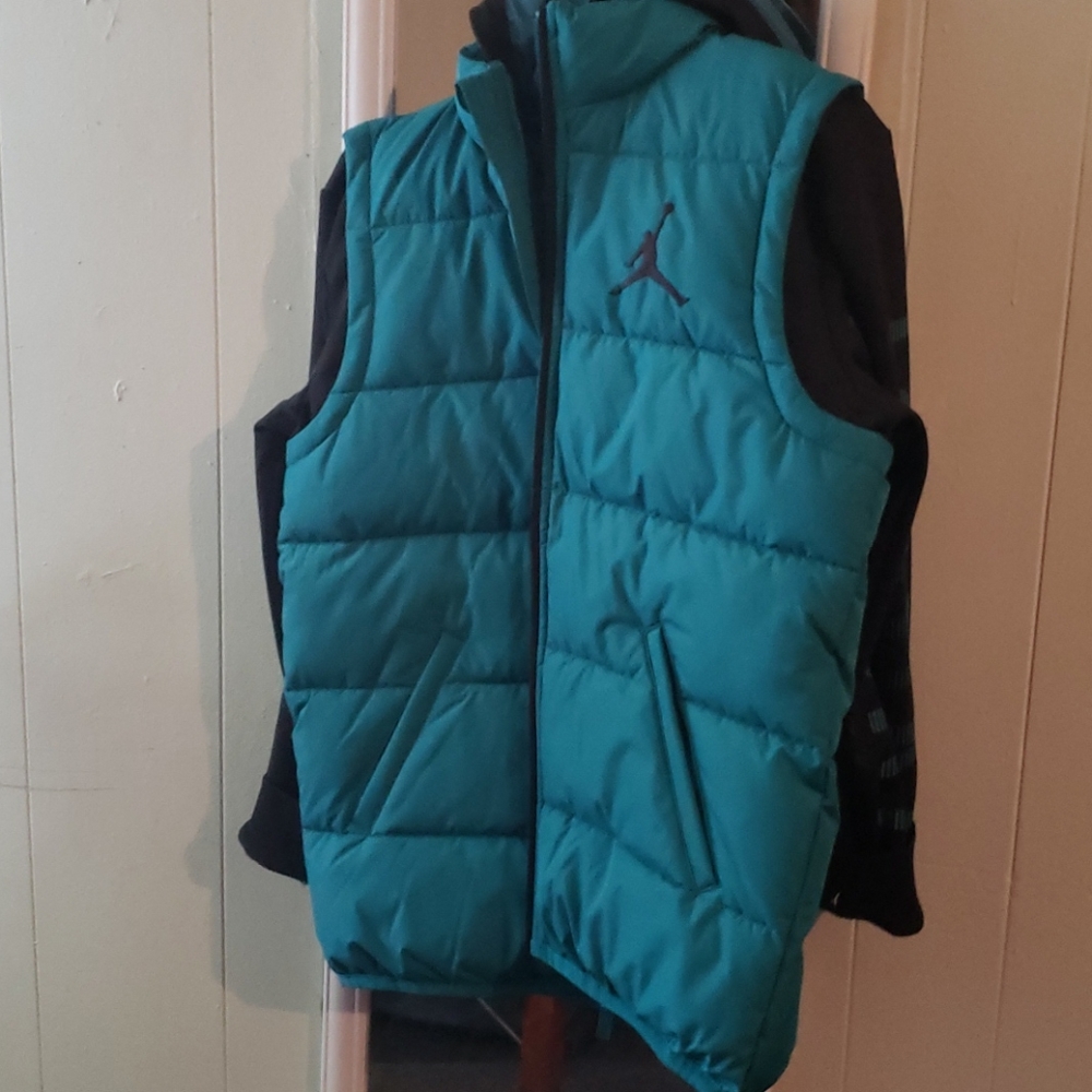 Green & Black Jordan jacket